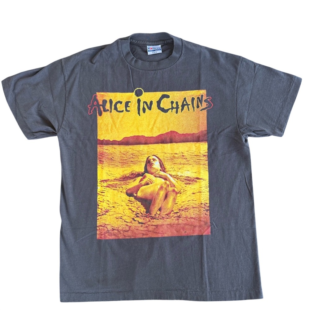Vintage 1993 Alice In Chains Dirt Tour Shirt Size Large REPRINT